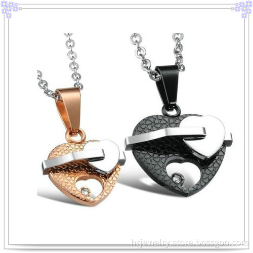 Stainless Steel Jewelry Lovers Category Pendant (HR3259)